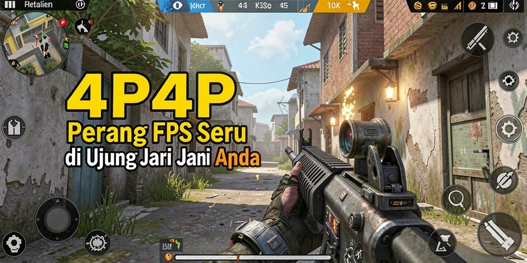 Tampilan menegangkan dari pertempuran di 4P4P