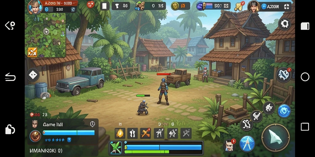 Tampilan gameplay A200M yang menarik dan mengasyikkan.