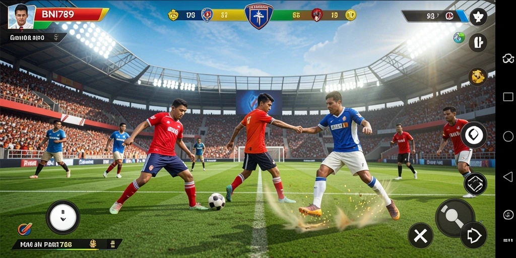 Tampilan menarik dari gameplay BNI789 yang menampilkan berbagai cabang olahraga.