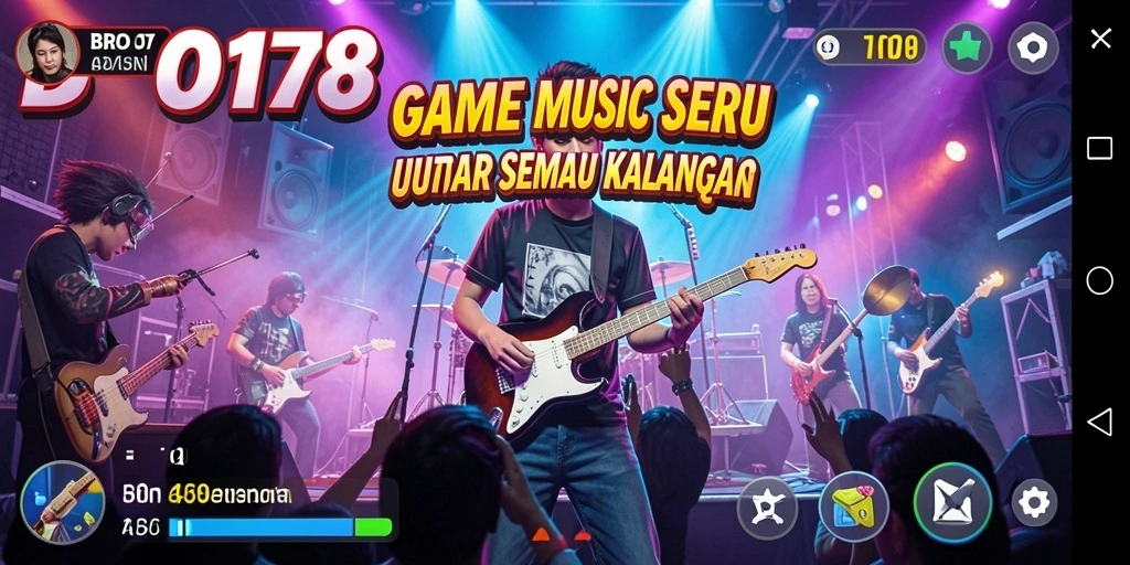 Tampilan permainan BRO178 yang seru dan interaktif.