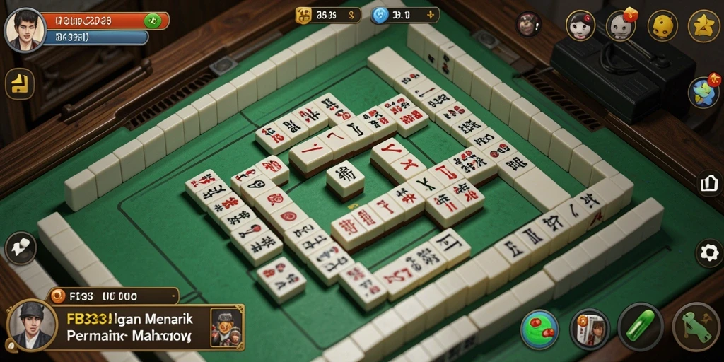 Screenshot FB333 menampilkan pengalaman bermain Mahjong yang mendebarkan.