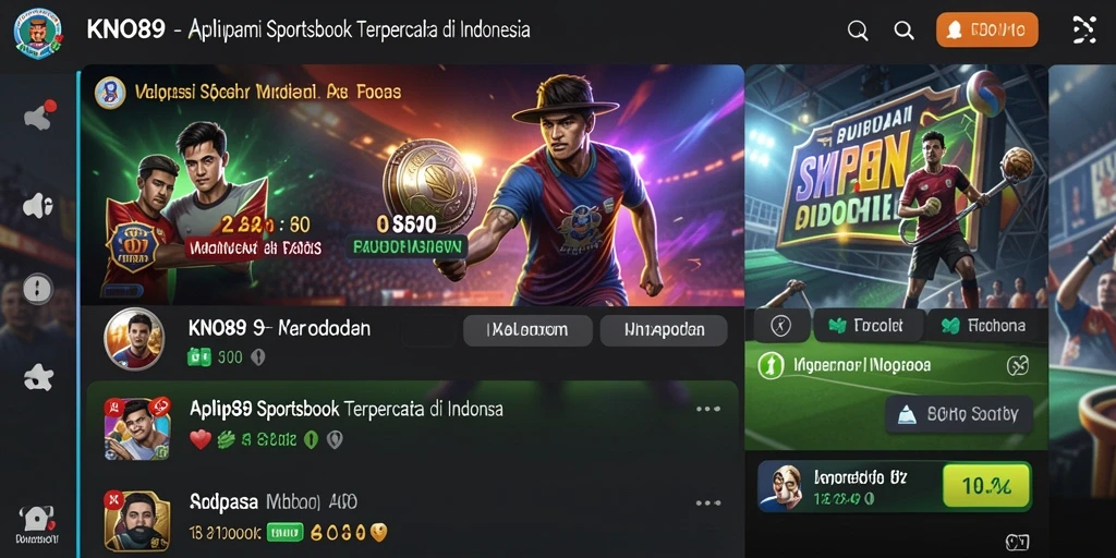 Tampilan gameplay taruhan olahraga KNO89 yang menarik dan interaktif.