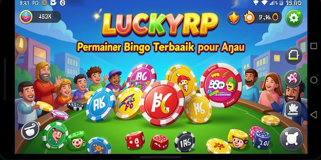 Gameplay Bingo seru dan interaktif di LUCKYRP.