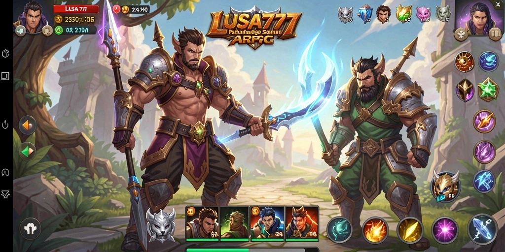 Gameplay seru LUSA777 dengan petualangan ARPG yang mendebarkan.