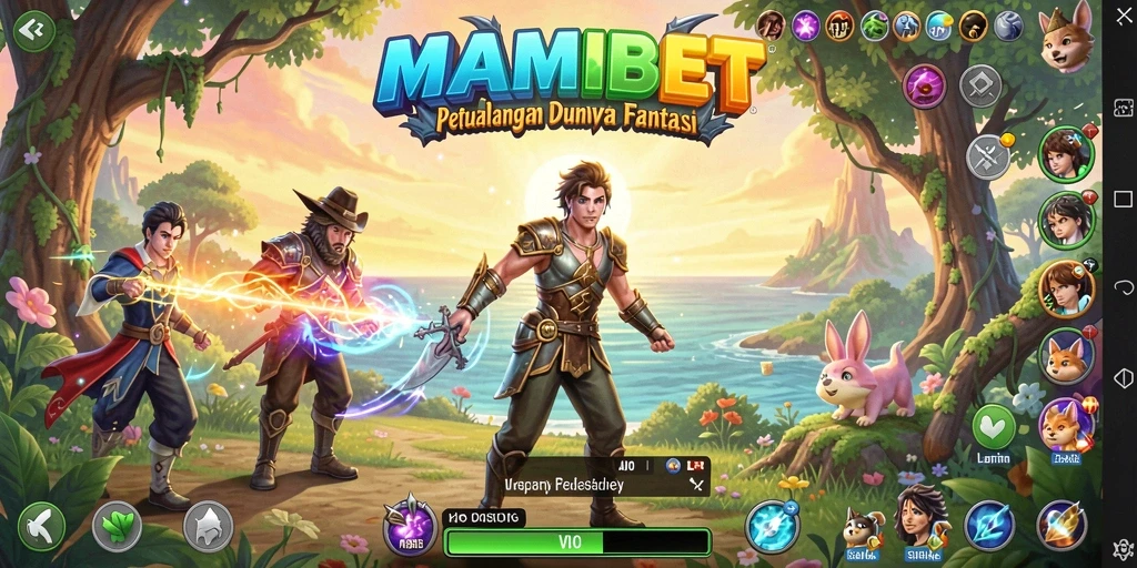 Screenshot gameplay MAMIBET menampilkan petualangan seru dan grafik yang menakjubkan.