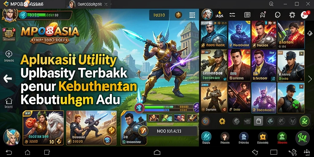 Tampilan antarmuka MPO88ASIA yang intuitif dan menarik.