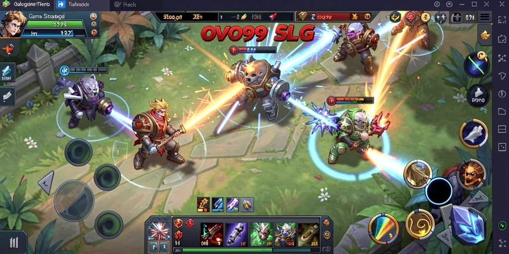 Tangkap momen mendebarkan dari gameplay dinamis OVO99.