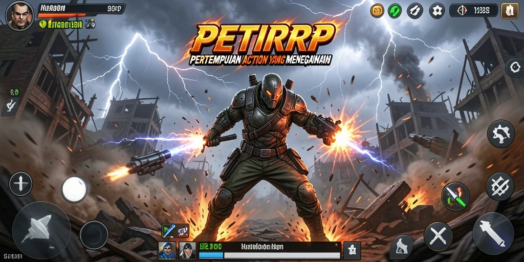 Tampilan menarik dari pertempuran seru di PETIRRP.