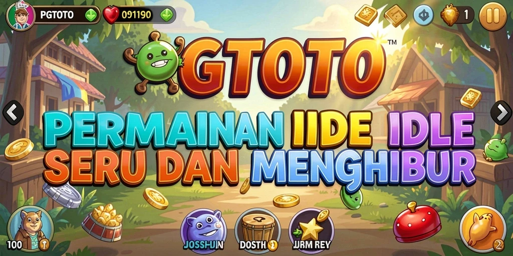 Tampilan gameplay menarik dalam PGTOTO dengan strategi idle.