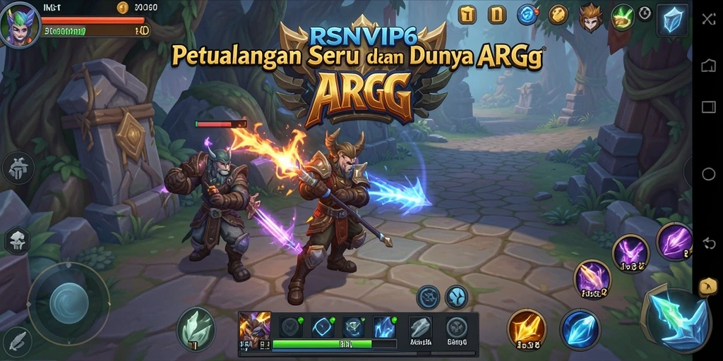 Tampilan gameplay mendebarkan dari RSNVIP6 yang penuh aksi.