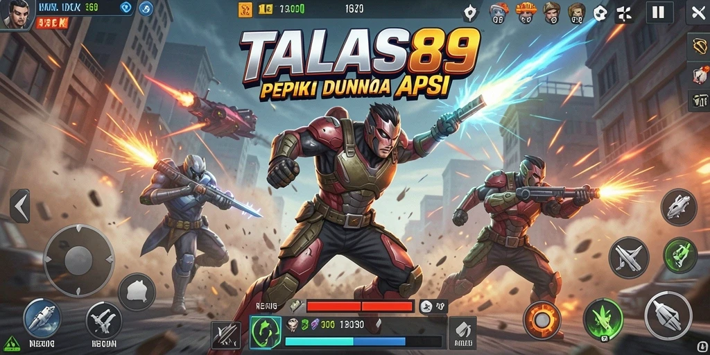 Tampilan gameplay seru dari TALAS89 dalam aksi penuh.